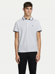 Jack & Jones Polo s&auml;rk Paulos 12136668 Valge Slim Fit