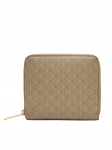 Calvin Klein Rahakott Emblem Aop Square Zip Around LV04F1089G Beež