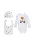 Polo Ralph Lauren Lastekomplekt 320P00760001 Valge