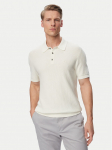 Calvin Klein Polo s&auml;rk LV04LG313G Kreemjas Regular Fit