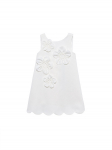 Abel & Lula Elegantne kleit 5055 Valge Regular Fit