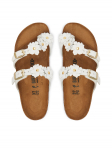 Birkenstock Varbavahesandaalid Mayari Flowe Embellishment 1032060 Valge
