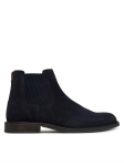 Tommy Hilfiger Poolsaapad Corporate Dressy Suede Chelsea FM0FM05953 Tumesinine
