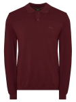 BOSS Kampsun Momentum-X PL 50568962 Bordoopunane Regular Fit
