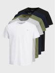 Jack & Jones T-s&auml;rkide komplekt Jxj 12185714 V&auml;rviline Regular Fit
