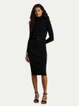 LAUREN RALPH LAUREN Kootud kleit 200P14784001 Must Slim Fit