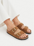 Birkenstock Pl&auml;tud Arizona Sfb 1032086 Pruun