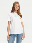 Calvin Klein Jeans T-s&auml;rk Classic Logo LV047C854G Valge Regular Fit XS