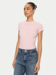 Tommy Jeans T-s&auml;rk Essential DW0DW17383 Roosa Slim Fit XXS