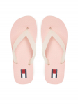 Tommy Jeans Varbavahesandaalid Tjw Logo Flip Flop EN0EN02447 Roosa