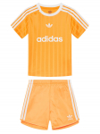 adidas Komplekti kuuluvad t-s&auml;rk ja &scaron;ortsid Football JC6589 Kollane Regular Fit