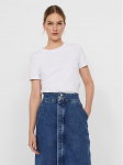 Vero Moda T-s&auml;rk Paula 10243889 Valge Regular Fit
