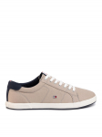 Tommy Hilfiger Tenniskingad Iconic Long Lace Sneaker FM0FM01536AEP Beež