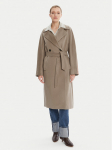 Weekend Max Mara Villane mantel Resina 2525016031 Pruun Regular Fit