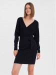 Vero Moda Kootud kleit 10269251 Must Regular Fit
