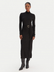 Vero Moda Kootud kleit Louisa 10336207 Must Loose Fit