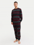 Jack & Jones Pidžaama Tristan 12285375 Must Loose Fit M