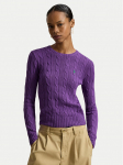 Polo Ralph Lauren Kampsun 211971869503 Lilla Slim Fit