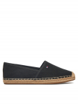 Tommy Hilfiger Espadrillid Flag Canvas Espadrille FW0FW08541 Must