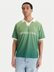 DC Shoes T-s&auml;rk Soccer EDYKT03546 Roheline Boxy Fit