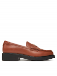 Tommy Hilfiger Mokassiinid Crest Squarish Toe Penny Loafer FW0FW08633 Pruun