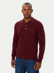 Tommy Hilfiger Kampsun Classic MW0MW41955 Bordoopunane Regular Fit