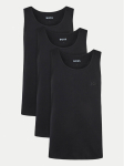 BOSS Tank topide komplekt 50542132 Must Regular Fit