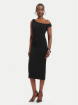 Patrizia Pepe Kokteilikleit 2A3040/J333-K103 Must Regular Fit