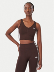 adidas Spordirinnahoidja Essentials 3 Stripes Seamless Bralette KZ4107 Pruun