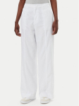 Calvin Klein Jeans Riidest p&uuml;ksid J20J225340 Valge Relaxed Fit