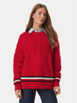 Tommy Jeans Kampsun DW0DW23353 Punane Oversize
