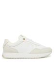 Tommy Hilfiger Tossud Monogram Mix Material Runner FW0FW09267 Valge