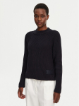 AMI Paris Kampsun FKS024.KN0031 Tumesinine Regular Fit