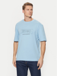 HUGO T-s&auml;rk Nufrancos 50532095 Sinine Regular Fit