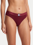 Tommy Hilfiger Stringid UW0UW06682 Tumepunane