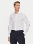 Calvin Klein S&auml;rk Non Iron Tonal Strct Slim Shirt K10K113848 Valge Regular Fit