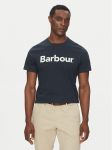 Barbour T-s&auml;rk Logo MTS0531NY31 Tumesinine Tailored Fit