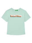 United Colors Of Benetton T-s&auml;rk 3I1XG10HT Roheline Regular Fit
