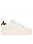 Tommy Jeans Tossud Tjw Flatform Leopard Sneaker EN0EN02930 Valge