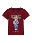 Guess T-s&auml;rk N6RI05 K8HM4 Bordoopunane Regular Fit