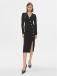Pinko Kootud kleit Comasico 101925 A16I Must Slim Fit