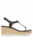 MICHAEL Michael Kors Espadrillid Val Thong Wedge 40S6VAMS1L Must