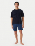 Tommy Hilfiger Pidžaama UM0UM03834 Tumesinine Regular Fit