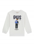 Guess Pluus N6RQ03 KAD74 Valge Regular Fit