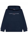 Tommy Hilfiger Pluus Essential Hoodie KS0KS00213 Tumesinine Regular Fit