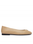Tommy Hilfiger Baleriinad Th Plate FW0FW09374 Beež