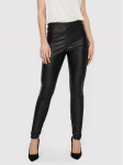 Vero Moda Tehisnahast p&uuml;ksid 10257164 Must Skinny Fit