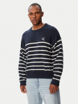 Calvin Klein Jeans Kampsun LV04RG305G Tumesinine Relaxed Fit