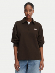 Calvin Klein Jeans Polo s&auml;rk LV047G230G Tumepruun Relaxed Fit