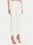 Elisabetta Franchi Riidest p&uuml;ksid PA-089-51E2-V290 Valge Regular Fit